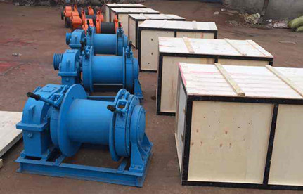 台湾二手卷扬机入口广州清关